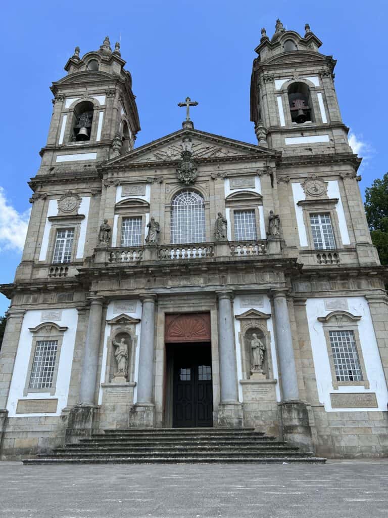  Bom Jesus do Monte pilgrimage sanctuary in Braga, Portugal